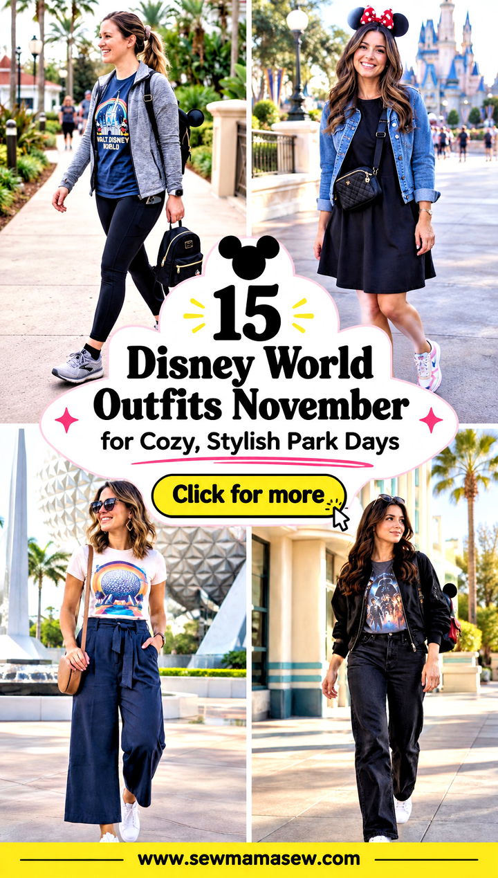 15 Disney World Outfits November for Cozy Stylish Park Days - 15 Disney World Outfits November for Cozy, Stylish Park Days