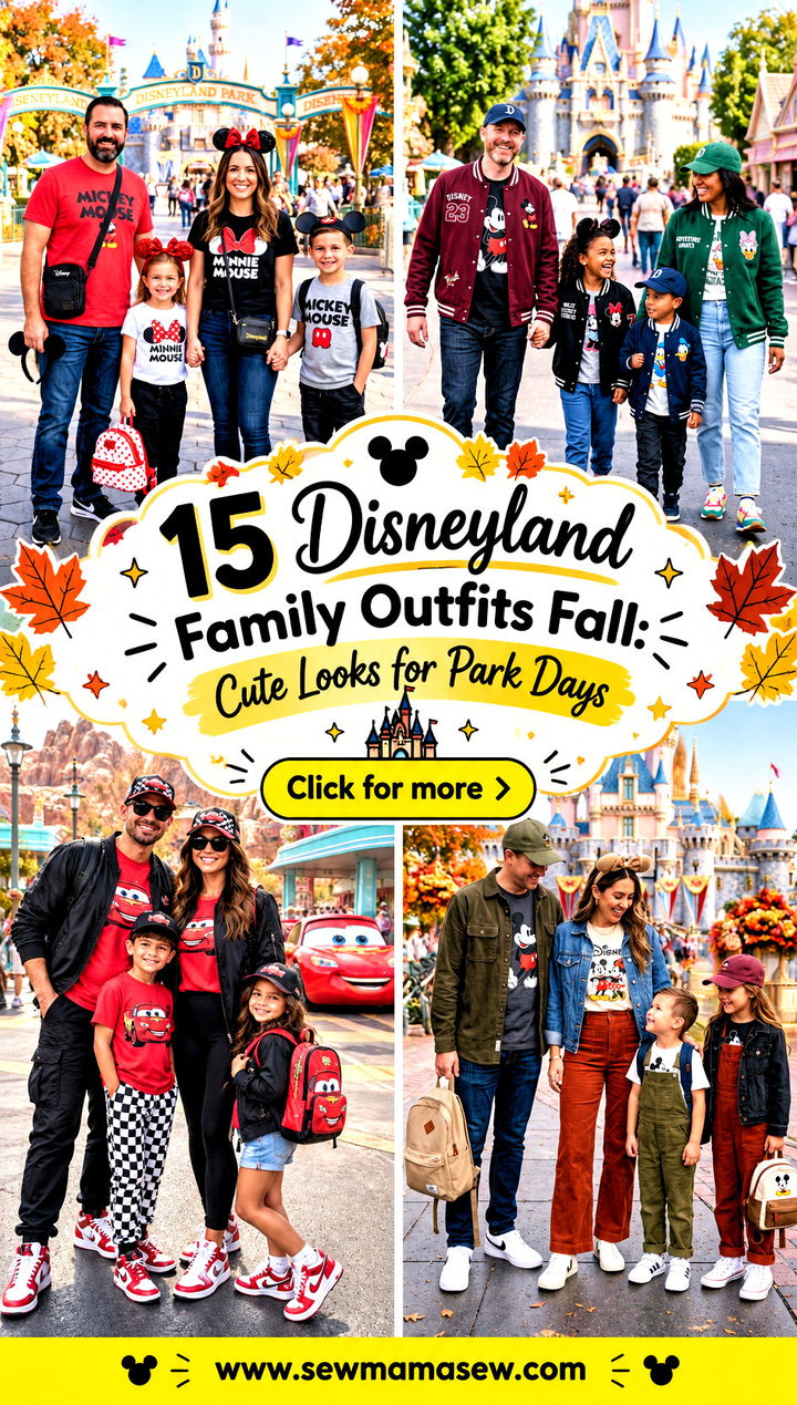 15 Disneyland Family Outfits Fall Cute Looks for Park Days - 15 Disneyland Family Outfits Fall: Cute Looks for Park Days