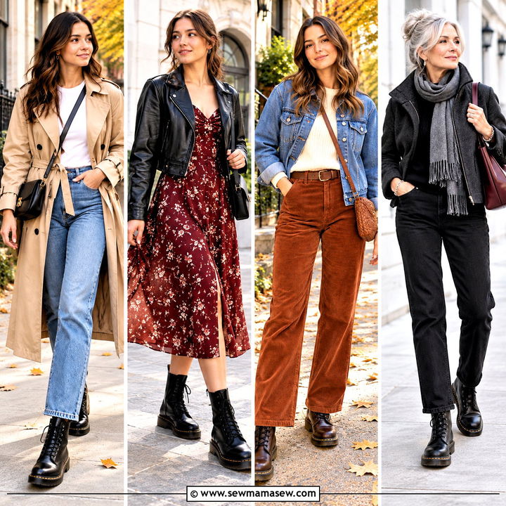 15 Doc Marten Fall Outfits For Women: Effortlessly Bold Looks