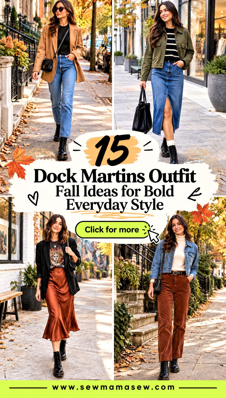 15 Dock Martins Outfit Fall Ideas for Bold Everyday Style - 15 Dock Martins Outfit Fall Ideas for Bold Everyday Style