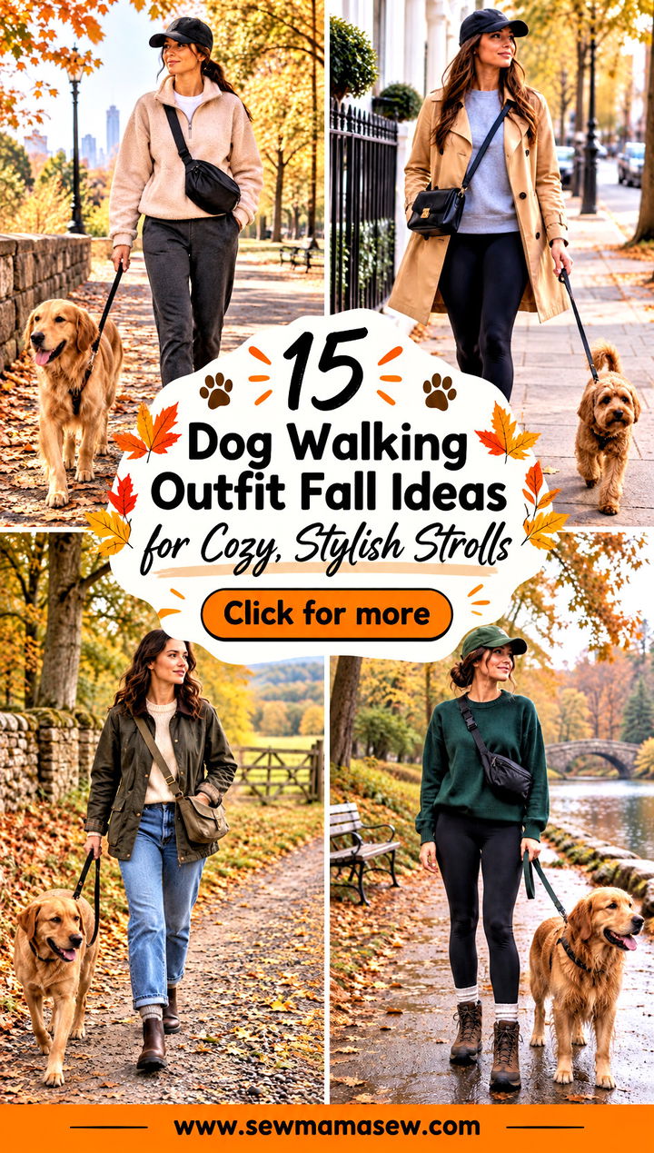 15 Dog Walking Outfit Fall Ideas for Cozy Stylish Strolls - 15 Dog Walking Outfit Fall Ideas for Cozy, Stylish Strolls