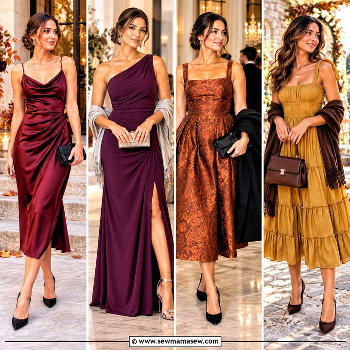 15 Dress For Wedding Guest Fall Ideas for Chic Celebrations