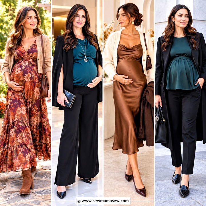15 Dressy Maternity Outfits Fall: Chic Celebration Looks