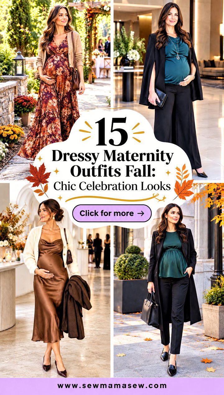 15 Dressy Maternity Outfits Fall Chic Celebration Looks - 15 Dressy Maternity Outfits Fall: Chic Celebration Looks
