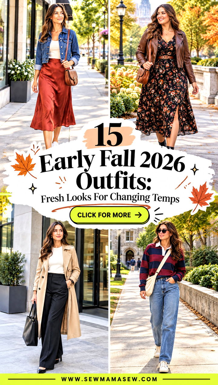 15 Early Fall 2026 Outfits Fresh Looks For Changing Temps - 15 Early Fall 2026 Outfits: Fresh Looks For Changing Temps