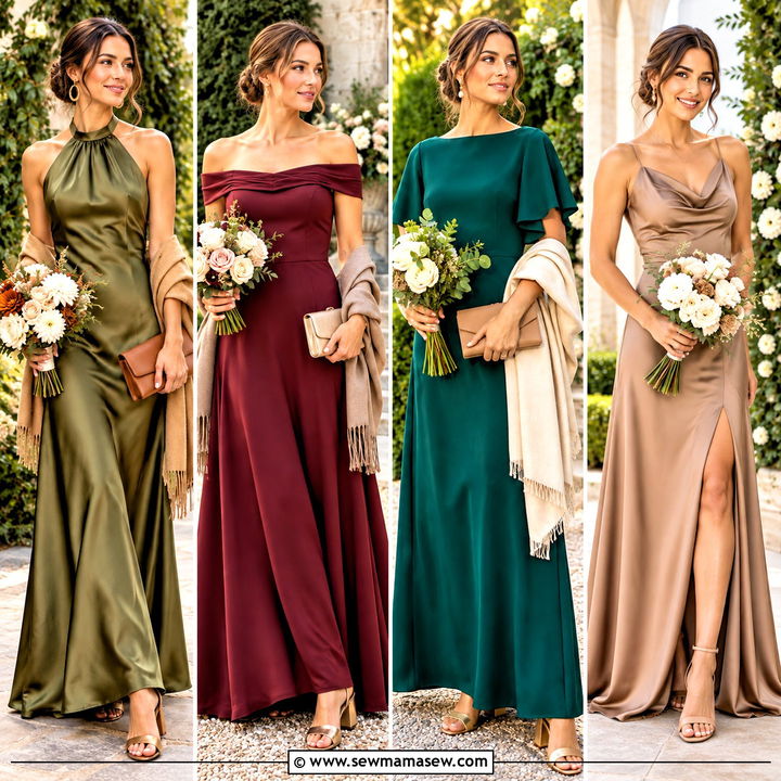 15 Early Fall Bridesmaid Dresses: Romantic Seasonal Picks