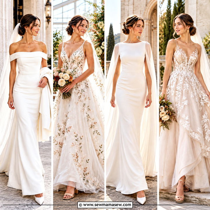 15 Early Fall Wedding Dress Ideas For A Romantic Bridal Look
