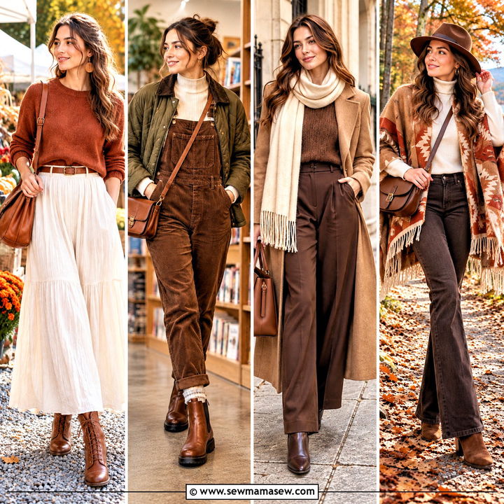 15 Earthy Girl Fall Outfits for Cozy, Effortless Layering