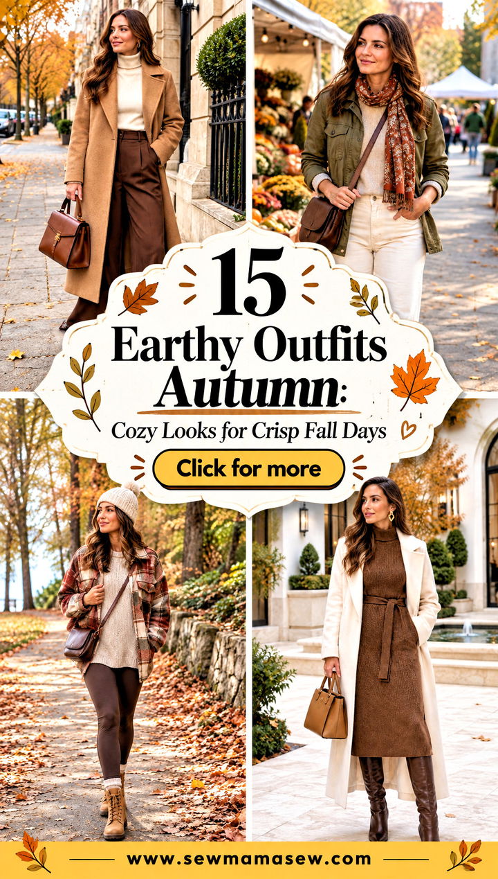 15 Earthy Outfits Autumn Cozy Looks for Crisp Fall Days - 15 Earthy Outfits Autumn: Cozy Looks for Crisp Fall Days