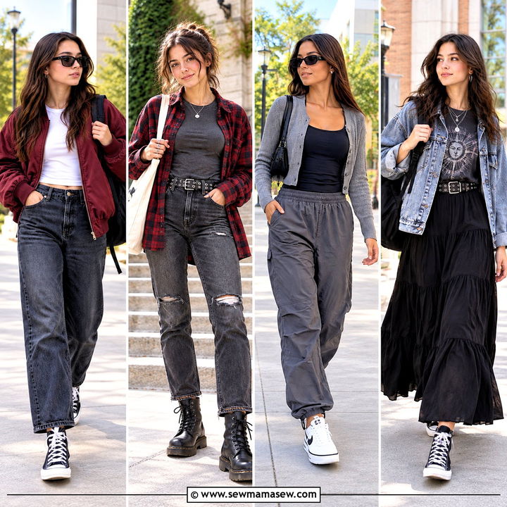 15 Edgy Back to School Outfits for Bold, Confident Style