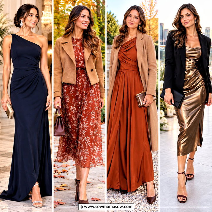 15 Elegant Fall Wedding Attire Ideas for Confident Guests