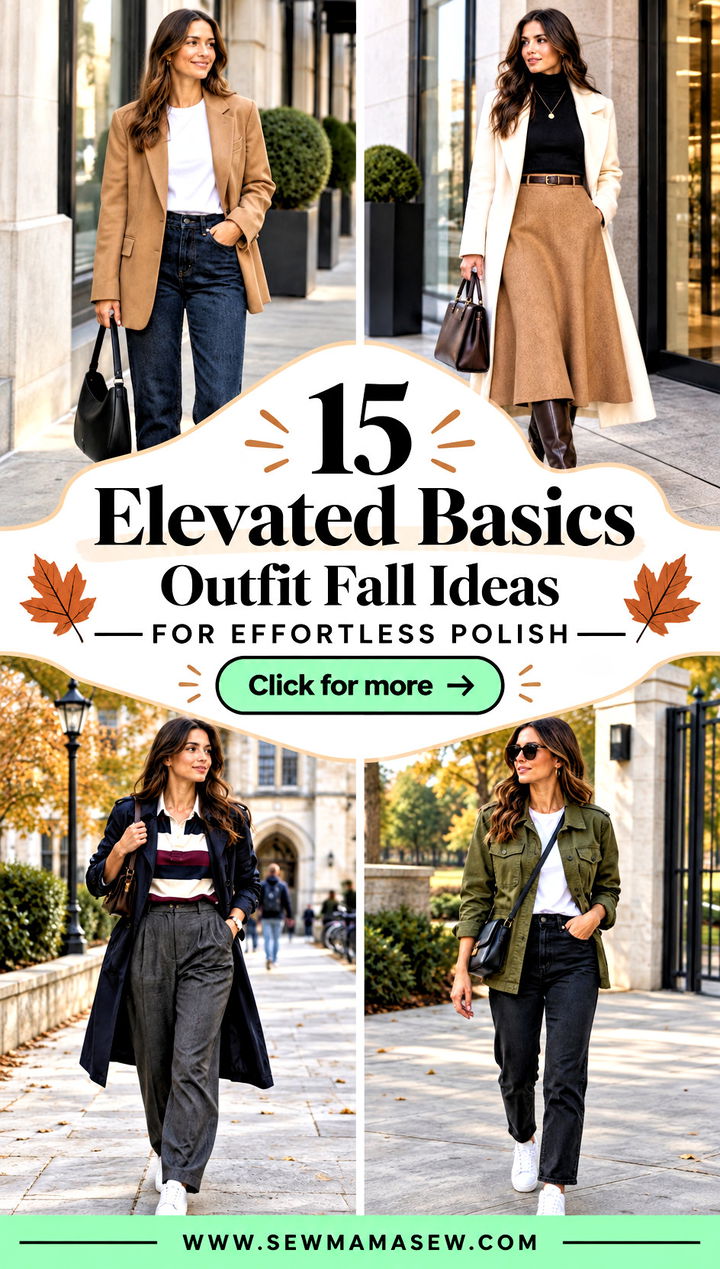 15 Elevated Basics Outfit Fall Ideas for Effortless Polish - 15 Elevated Basics Outfit Fall Ideas for Effortless Polish