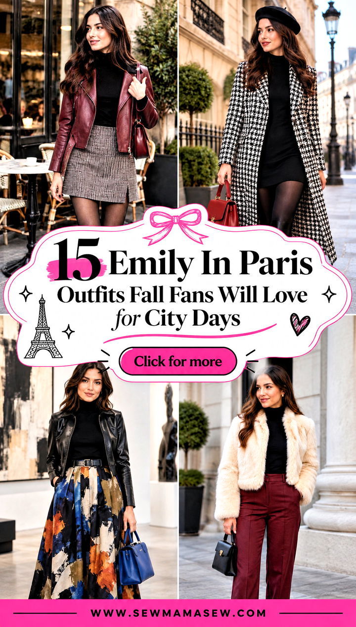 15 Emily In Paris Outfits Fall Fans Will Love for City Days - 15 Emily In Paris Outfits Fall Fans Will Love for City Days