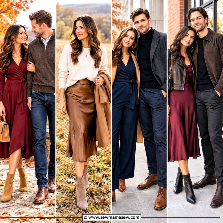 15 Engagement Fall Outfits for Cozy, Romantic Photo Moments