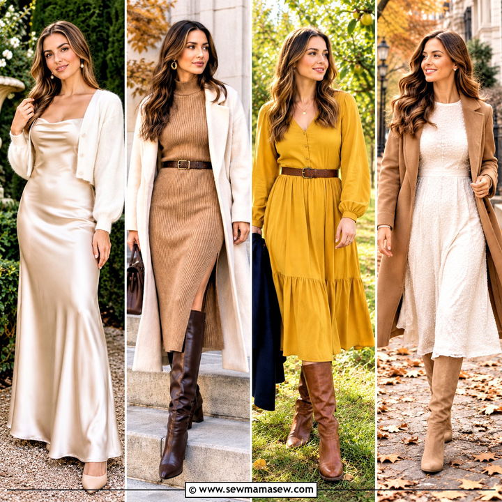 15 Engagement Photo Dress Fall Ideas for Romantic Portraits