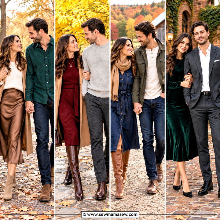 15 Engagement Photo Fall Outfits: Cozy Looks for Couples