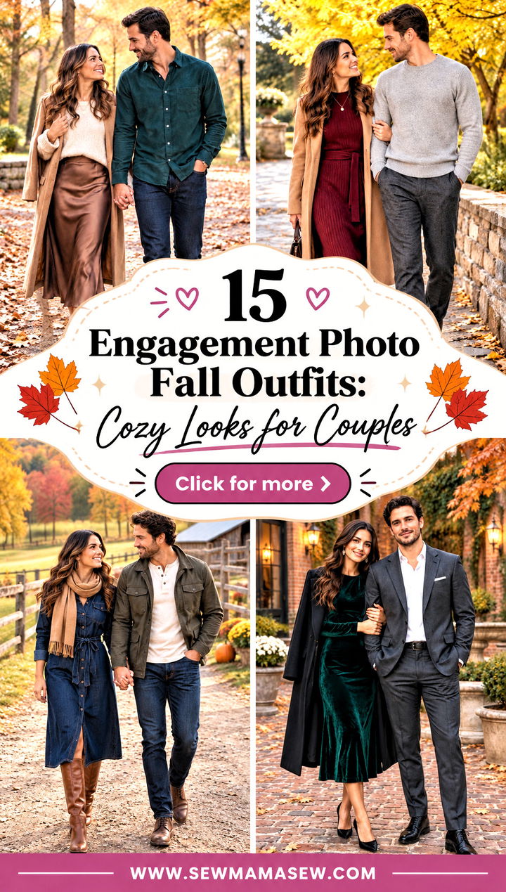 15 Engagement Photo Fall Outfits Cozy Looks for Couples - 15 Engagement Photo Fall Outfits: Cozy Looks for Couples