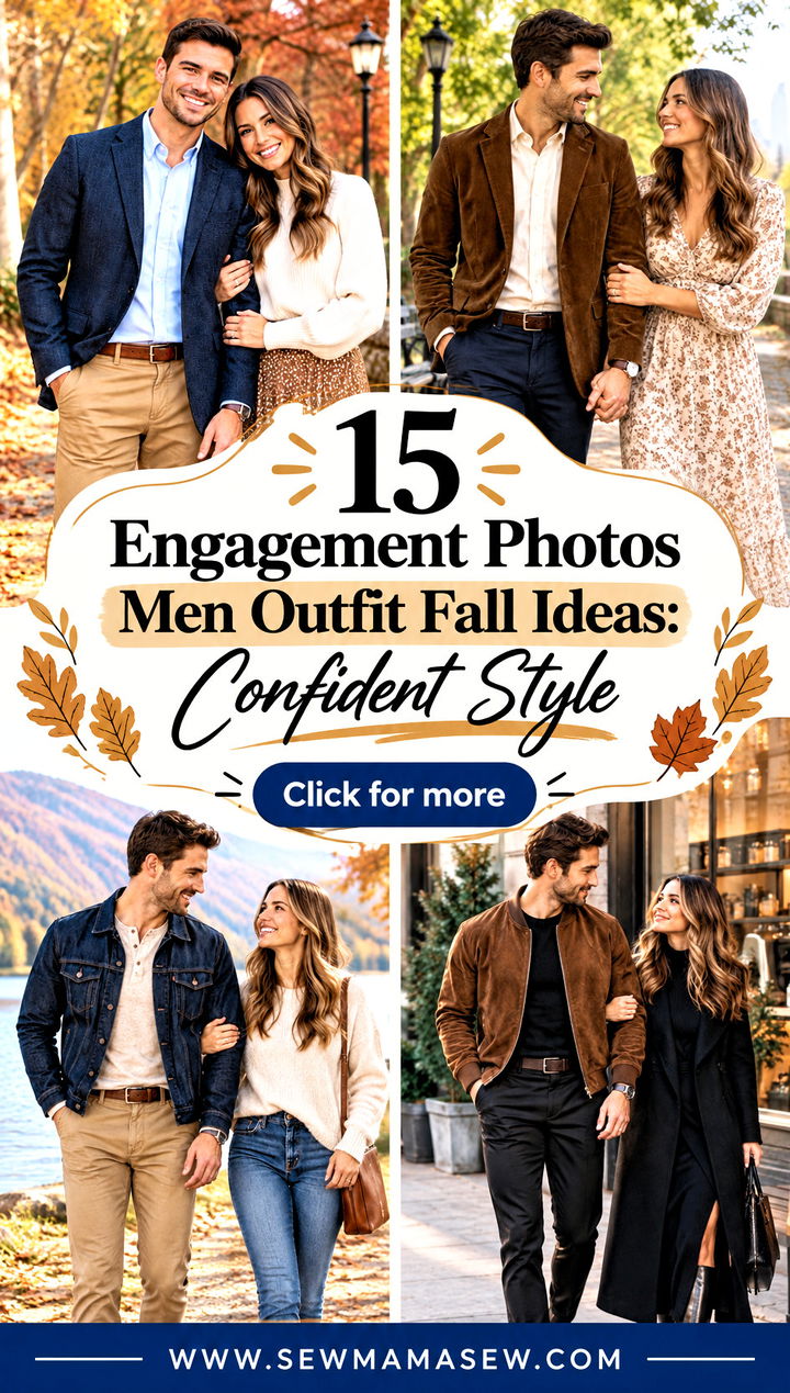 15 Engagement Photos Men Outfit Fall Ideas Confident Style - 15 Engagement Photos Men Outfit Fall Ideas: Confident Style