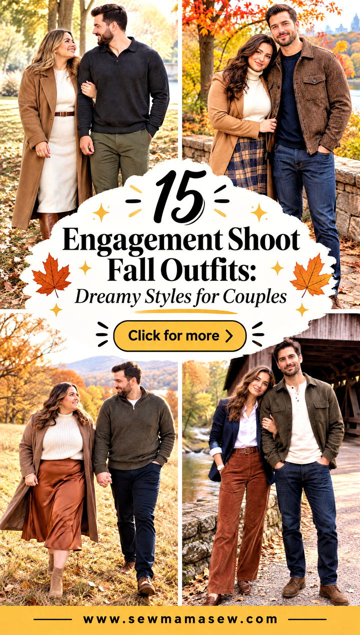15 Engagement Shoot Fall Outfits Dreamy Styles for Couples - 15 Engagement Shoot Fall Outfits: Dreamy Styles for Couples