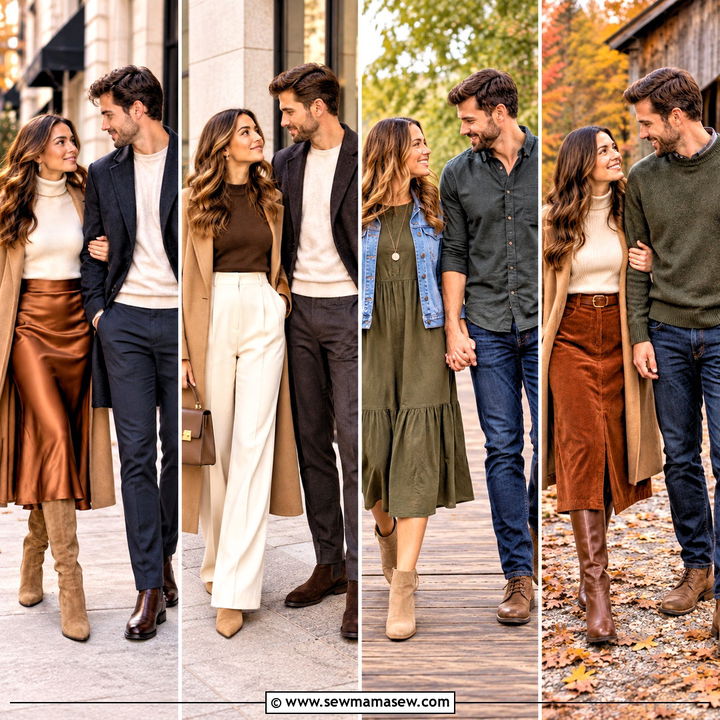 15 Engament Photoshoot Outfit Fall Ideas for Cozy Romance