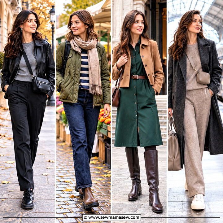 15 Europe Tourist Outfit Fall Ideas for Chic City Walks