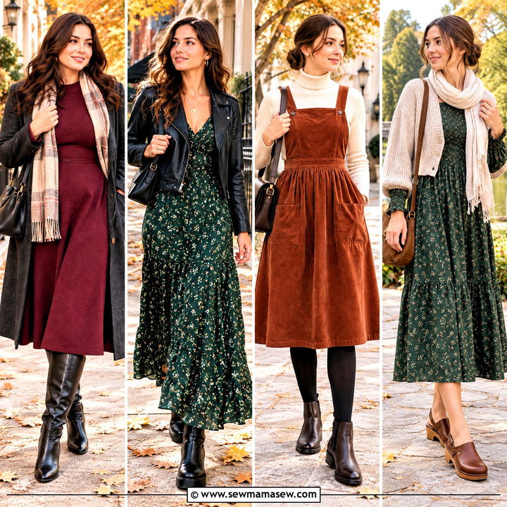 15 Everyday Dresses Fall Lovers Can Style for Cozy Days