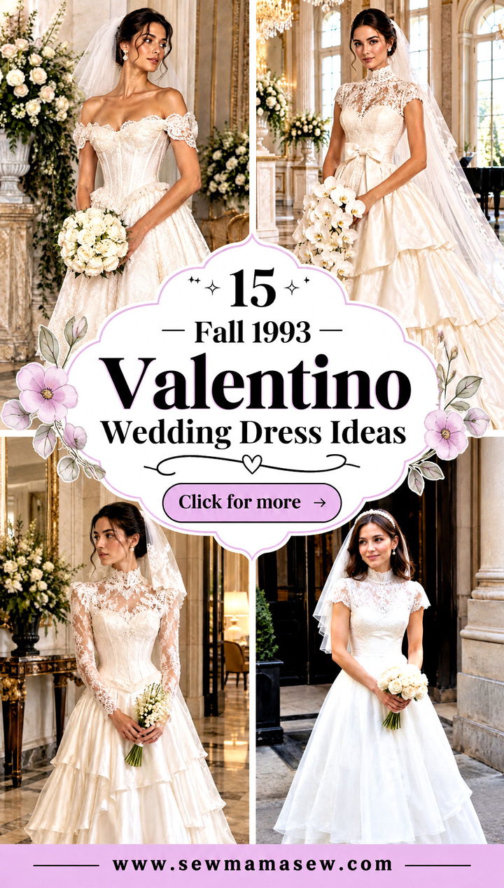 15 Fall 1993 Valentino Wedding Dress Ideas for Vintage Romance - 15 Fall 1993 Valentino Wedding Dress Ideas for Vintage Romance