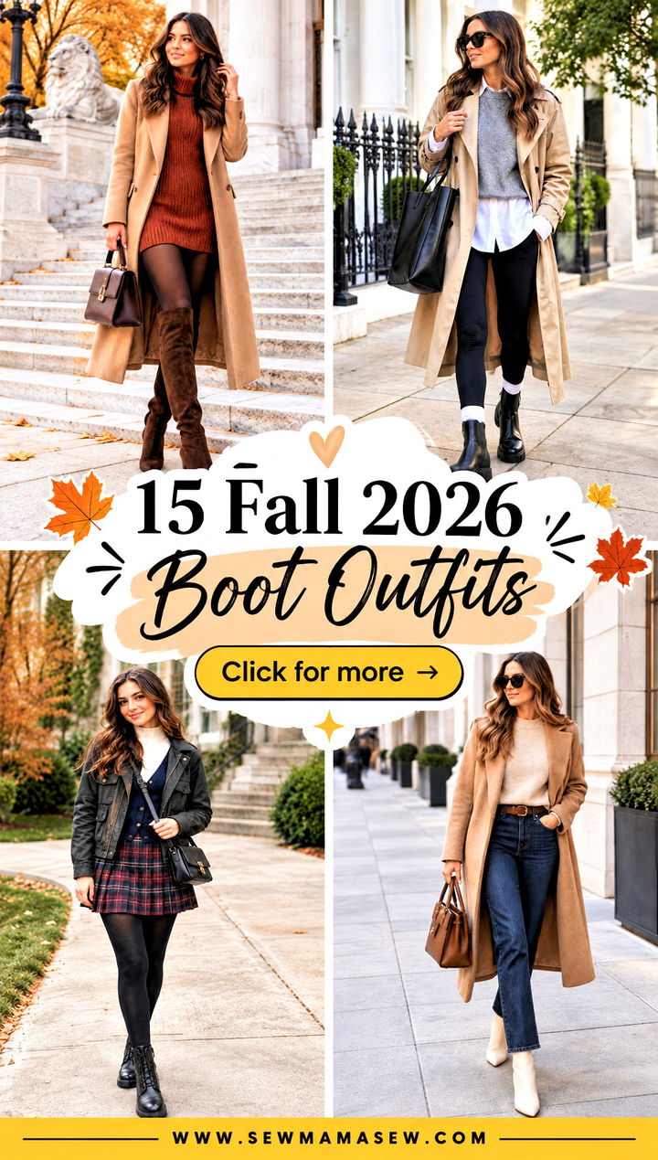 15 Fall 2026 Boot Outfits for Confident Everyday Styling - 15 Fall 2026 Boot Outfits for Confident Everyday Styling