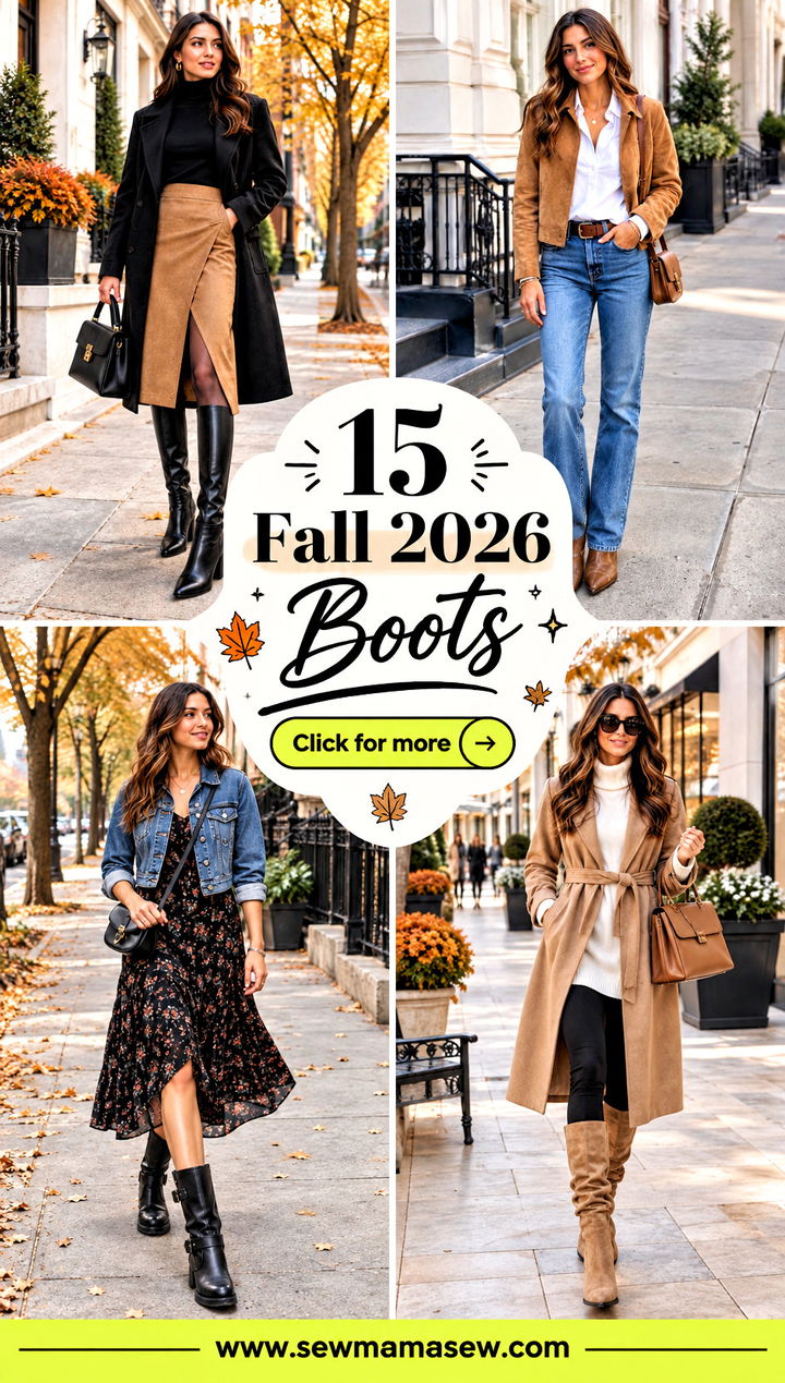 15 Fall 2026 Boots to Inspire Your Chic Cold-Weather Looks - 15 Fall 2026 Boots to Inspire Your Chic Cold-Weather Looks