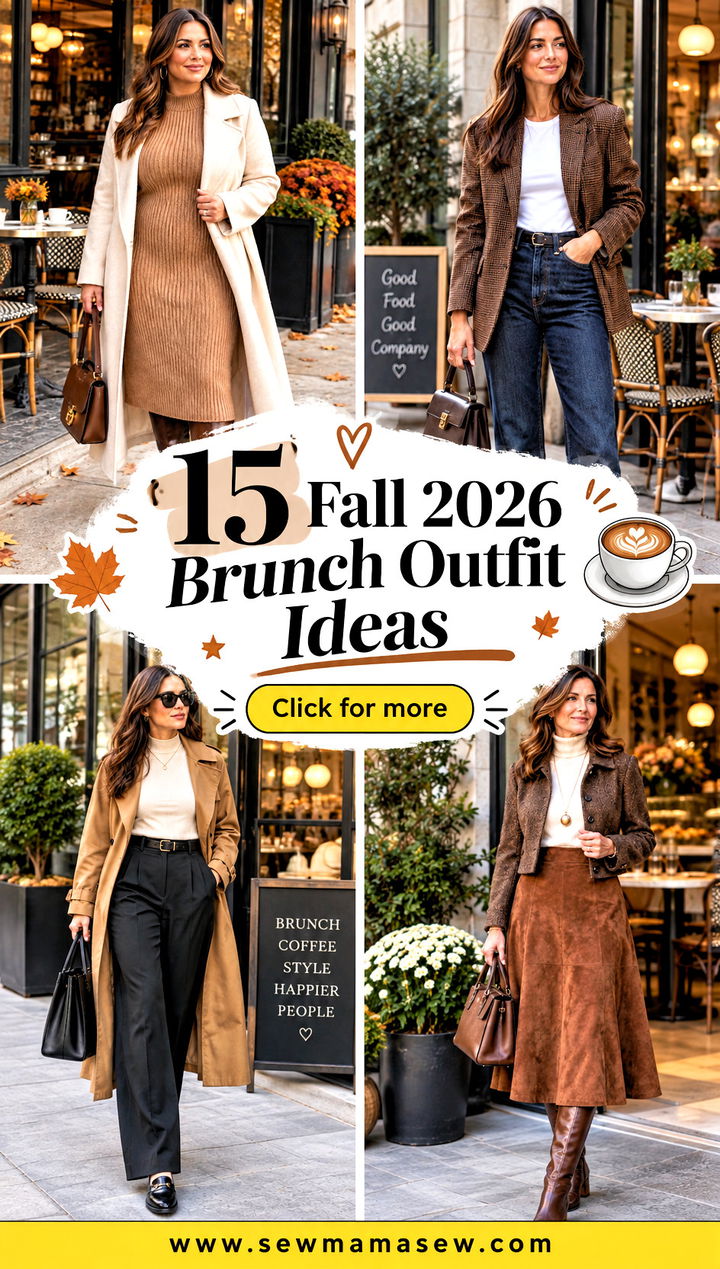 15 Fall 2026 Brunch Outfit Ideas for Cozy Weekend Style - 15 Fall 2026 Brunch Outfit Ideas for Cozy Weekend Style