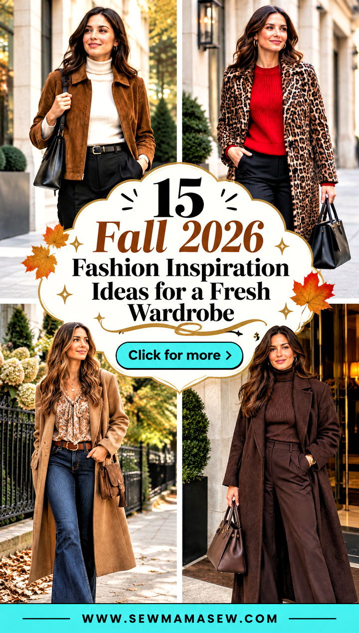 15 Fall 2026 Fashion Inspiration Ideas for a Fresh Wardrobe - 15 Fall 2026 Fashion Inspiration Ideas for a Fresh Wardrobe