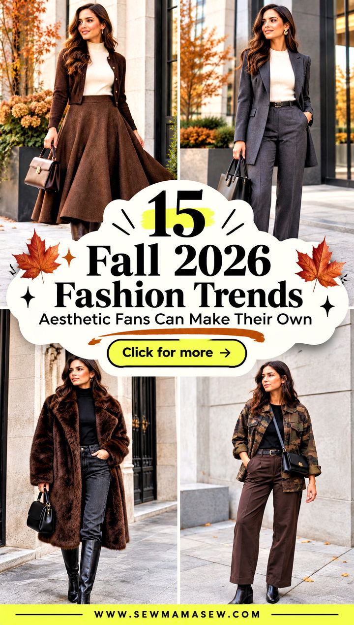 15 Fall 2026 Fashion Trends Aesthetic Fans Can Make Their Own - 15 Fall 2026 Fashion Trends Aesthetic Fans Can Make Their Own
