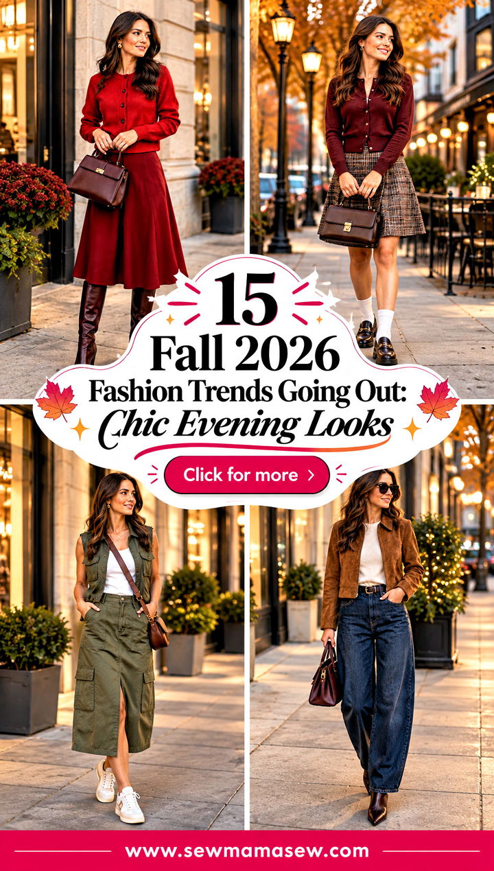 15 Fall 2026 Fashion Trends Going Out Chic Evening Looks - 15 Fall 2026 Fashion Trends Going Out: Chic Evening Looks