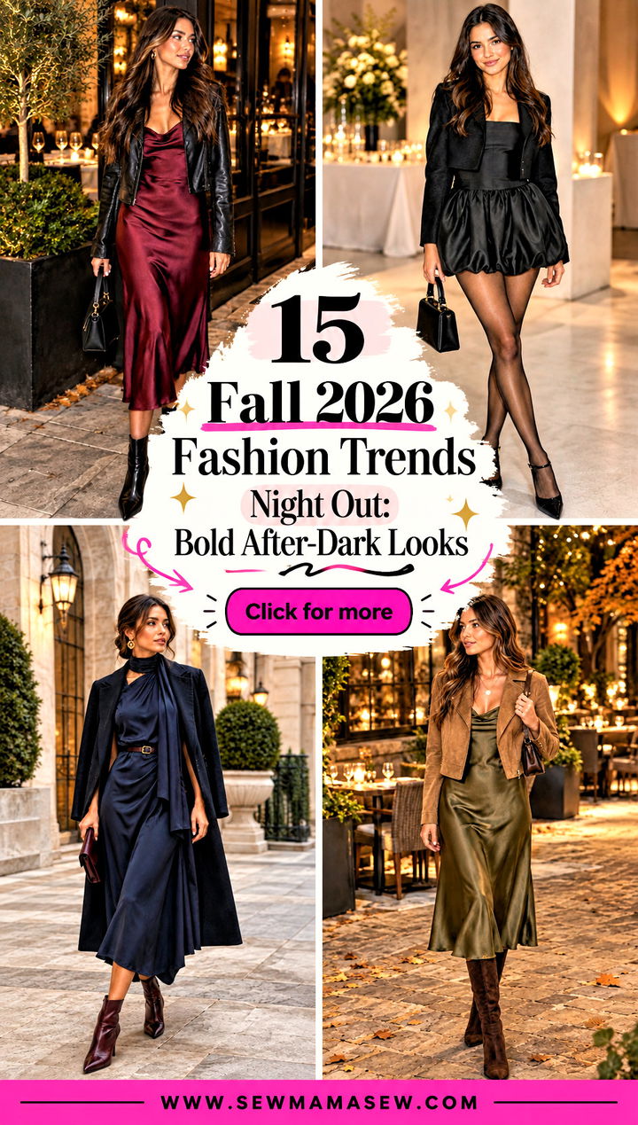 15 Fall 2026 Fashion Trends Night Out Bold After-Dark Looks - 15 Fall 2026 Fashion Trends Night Out: Bold After-Dark Looks
