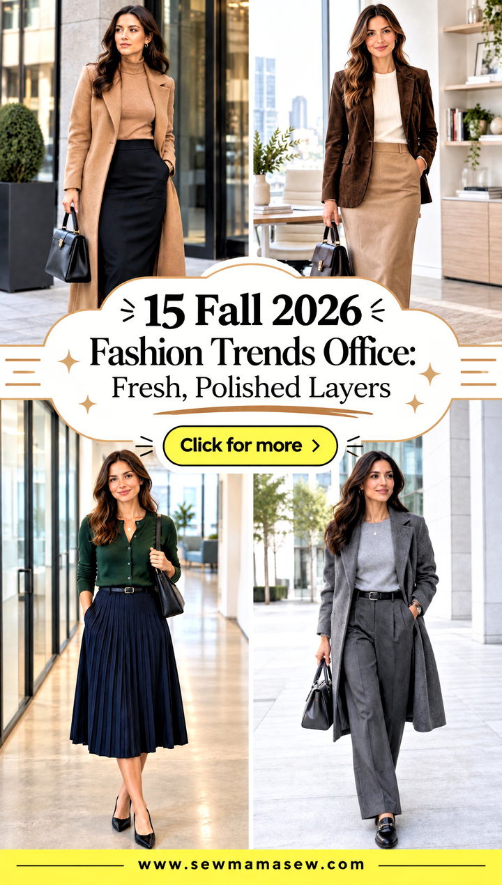 15 Fall 2026 Fashion Trends Office Fresh Polished Layers - 15 Fall 2026 Fashion Trends Office: Fresh, Polished Layers