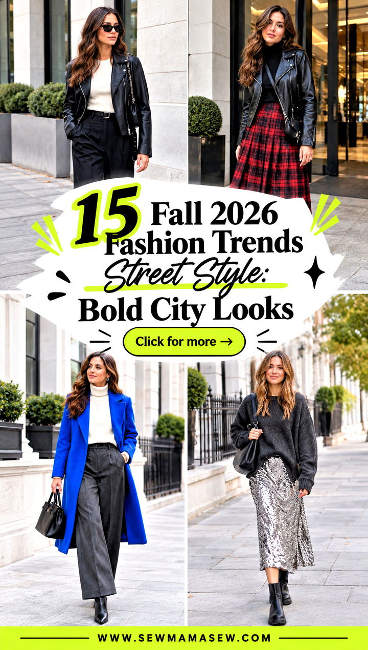 15 Fall 2026 Fashion Trends Street Style Bold City Looks - 15 Fall 2026 Fashion Trends Street Style: Bold City Looks