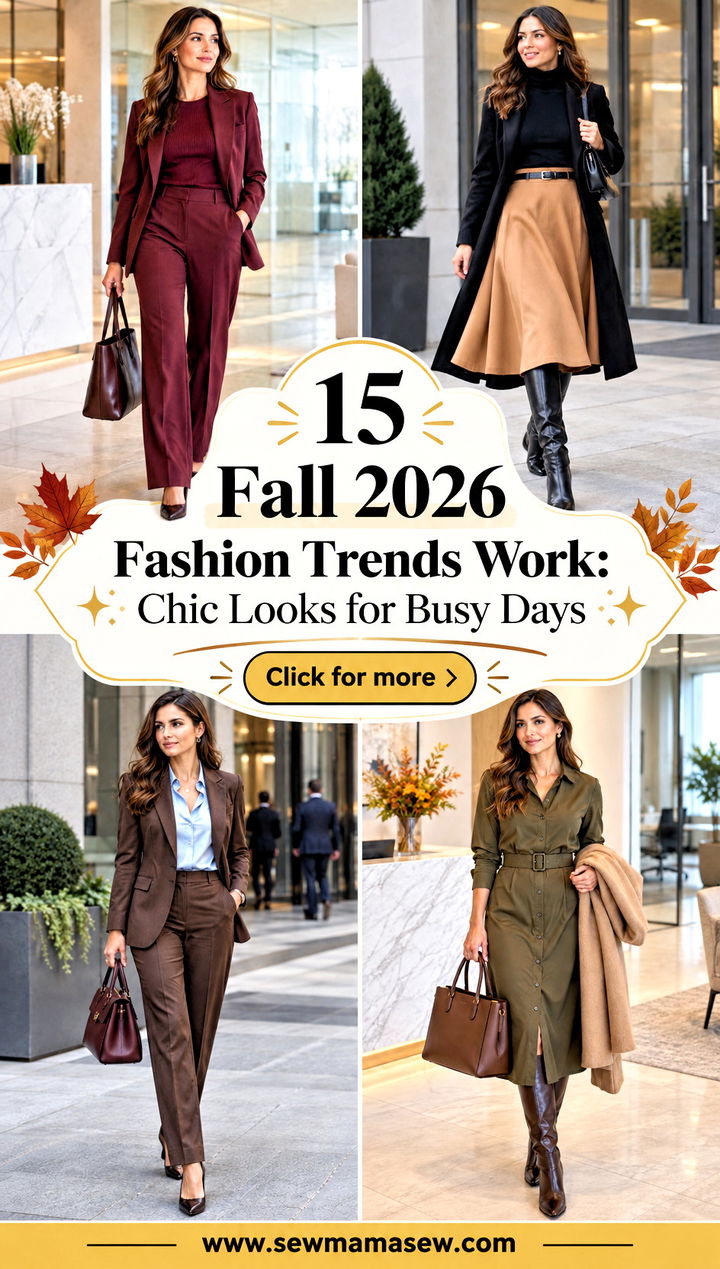 15 Fall 2026 Fashion Trends Work Chic Looks for Busy Days - 15 Fall 2026 Fashion Trends Work: Chic Looks for Busy Days