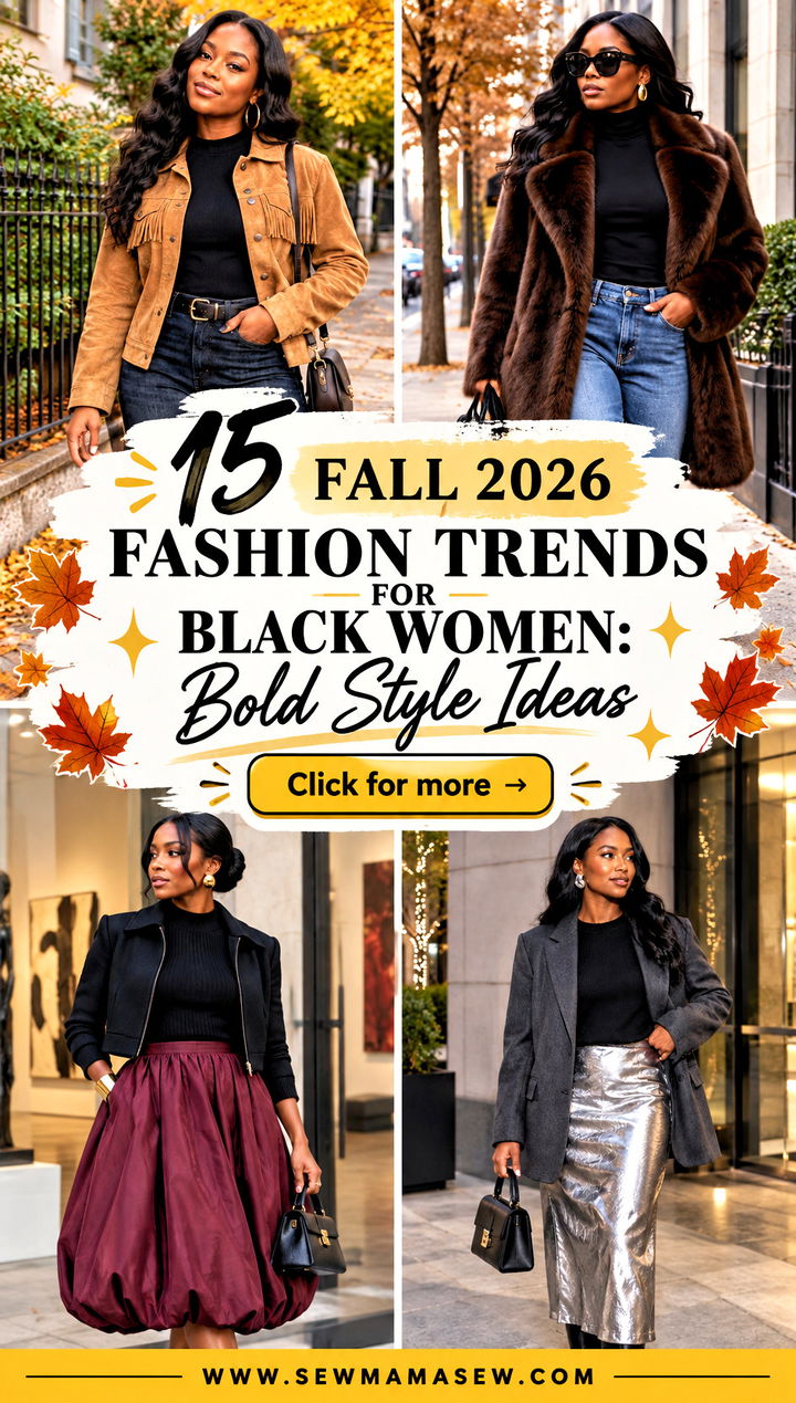 15 Fall 2026 Fashion Trends for Black Women Bold Style Ideas - 15 Fall 2026 Fashion Trends for Black Women: Bold Style Ideas