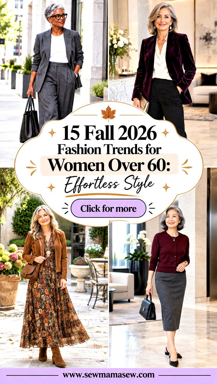 15 Fall 2026 Fashion Trends for Women Over 60 Effortless Style - 15 Fall 2026 Fashion Trends for Women Over 60: Effortless Style