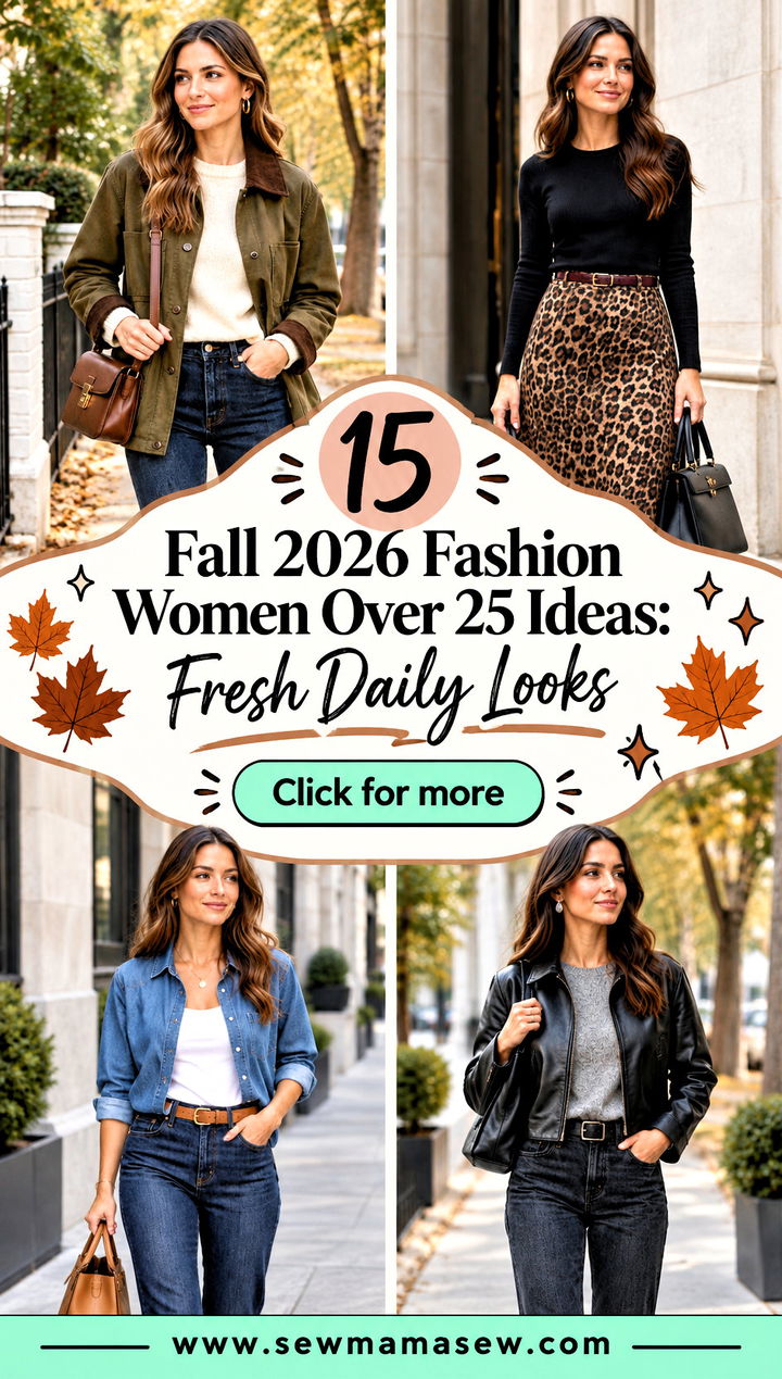 15 Fall 2026 Fashion Women Over 25 Ideas Fresh Daily Looks - 15 Fall 2026 Fashion Women Over 25 Ideas: Fresh Daily Looks