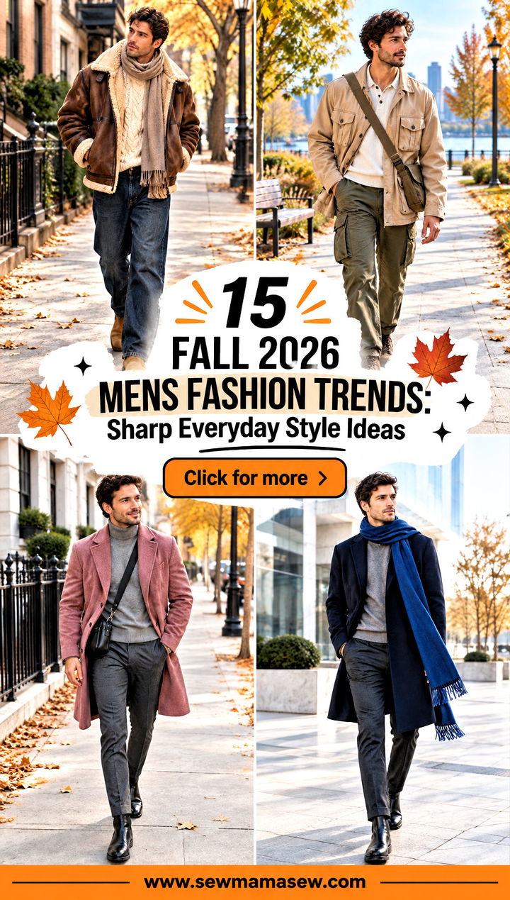 15 Fall 2026 Mens Fashion Trends Sharp Everyday Style Ideas - 15 Fall 2026 Mens Fashion Trends: Sharp Everyday Style Ideas