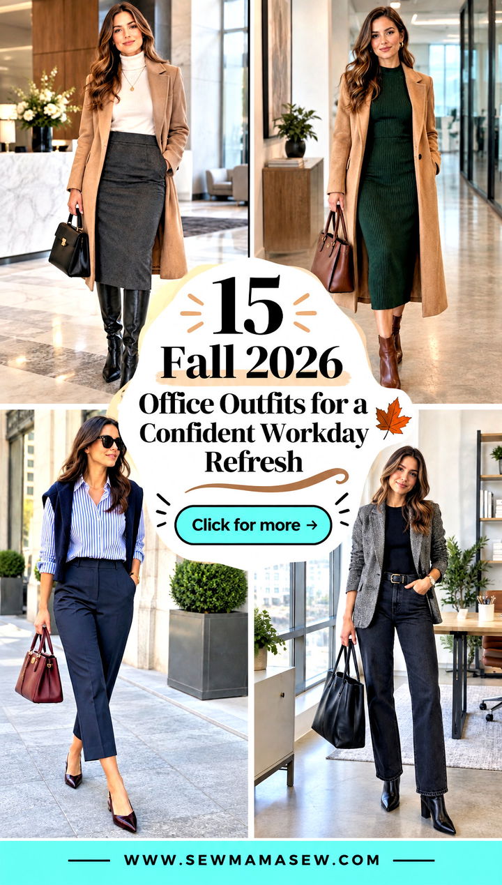 15 Fall 2026 Office Outfits for a Confident Workday Refresh - 15 Fall 2026 Office Outfits for a Confident Workday Refresh