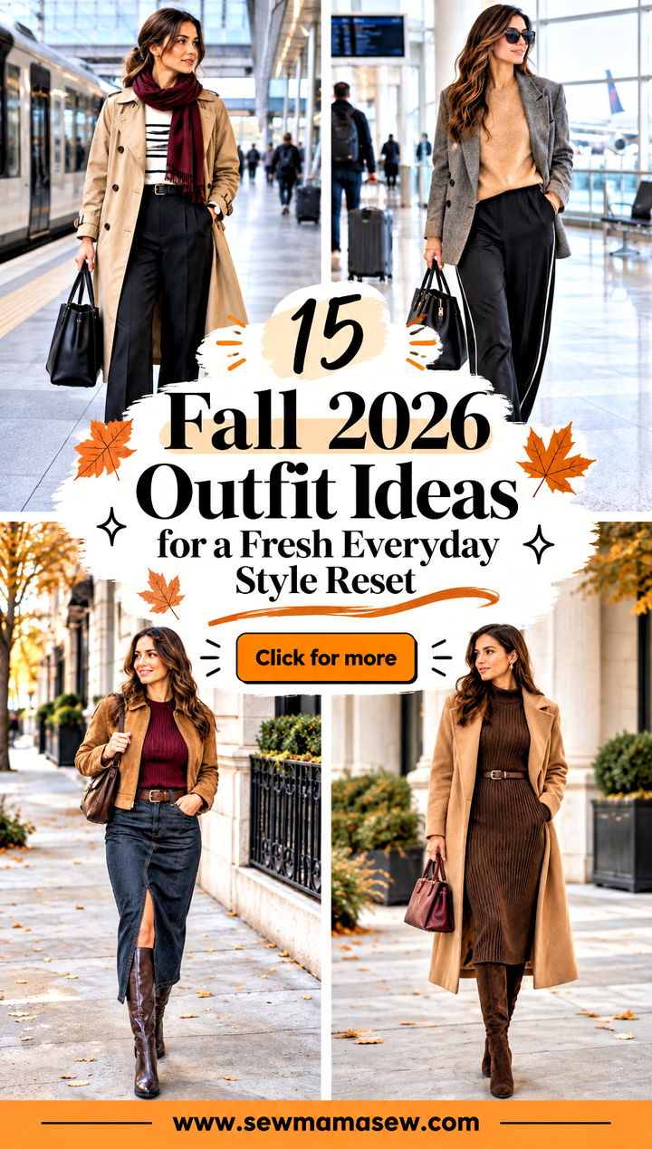 15 Fall 2026 Outfit Ideas for a Fresh Everyday Style Reset - 15 Fall 2026 Outfit Ideas for a Fresh Everyday Style Reset