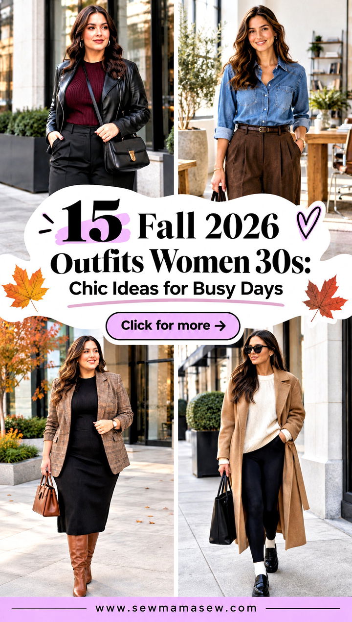 15 Fall 2026 Outfits Women 30s Chic Ideas for Busy Days - 15 Fall 2026 Outfits Women 30s: Chic Ideas for Busy Days