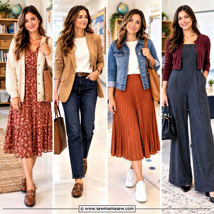 15 Fall 2026 Outfits for Teachers for Chic Classroom Style