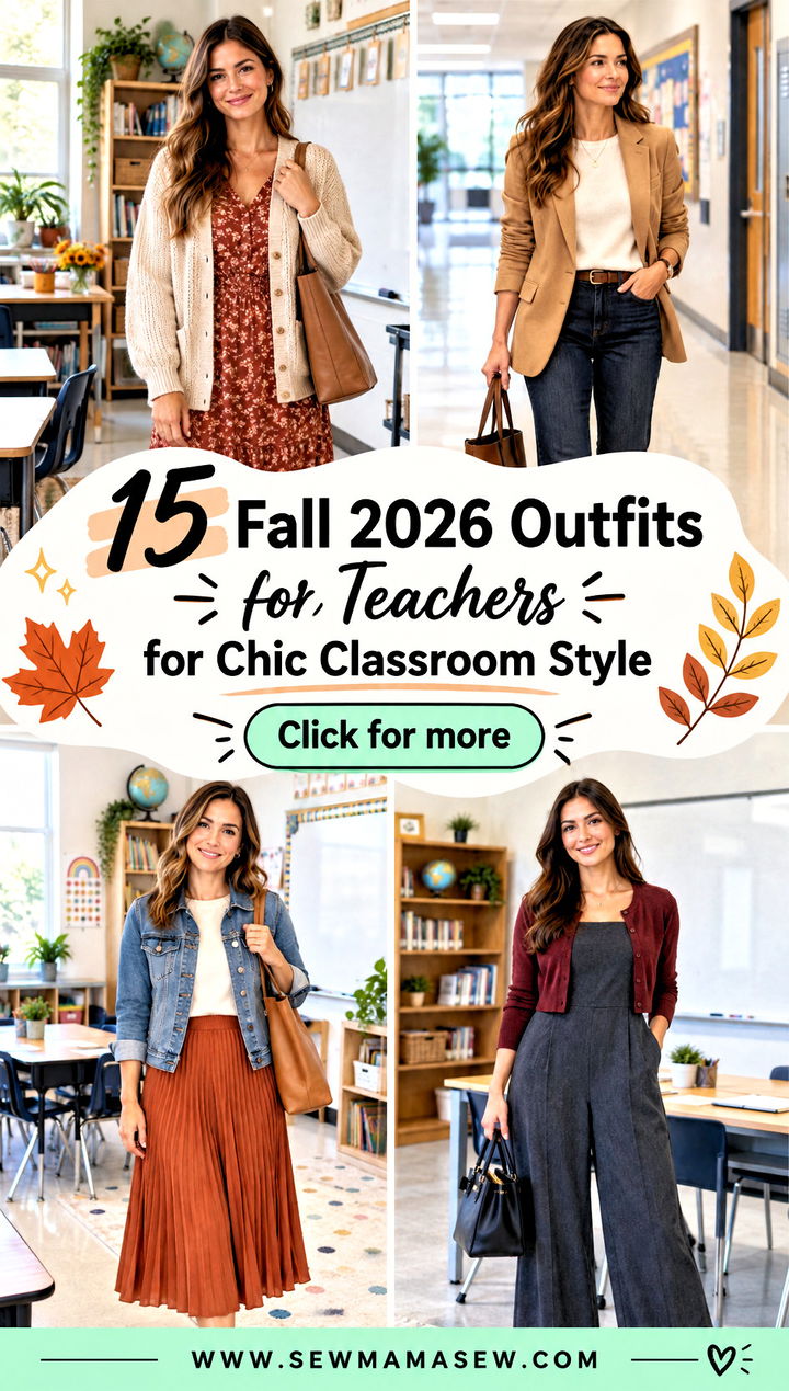 15 Fall 2026 Outfits for Teachers for Chic Classroom Style - 15 Fall 2026 Outfits for Teachers for Chic Classroom Style