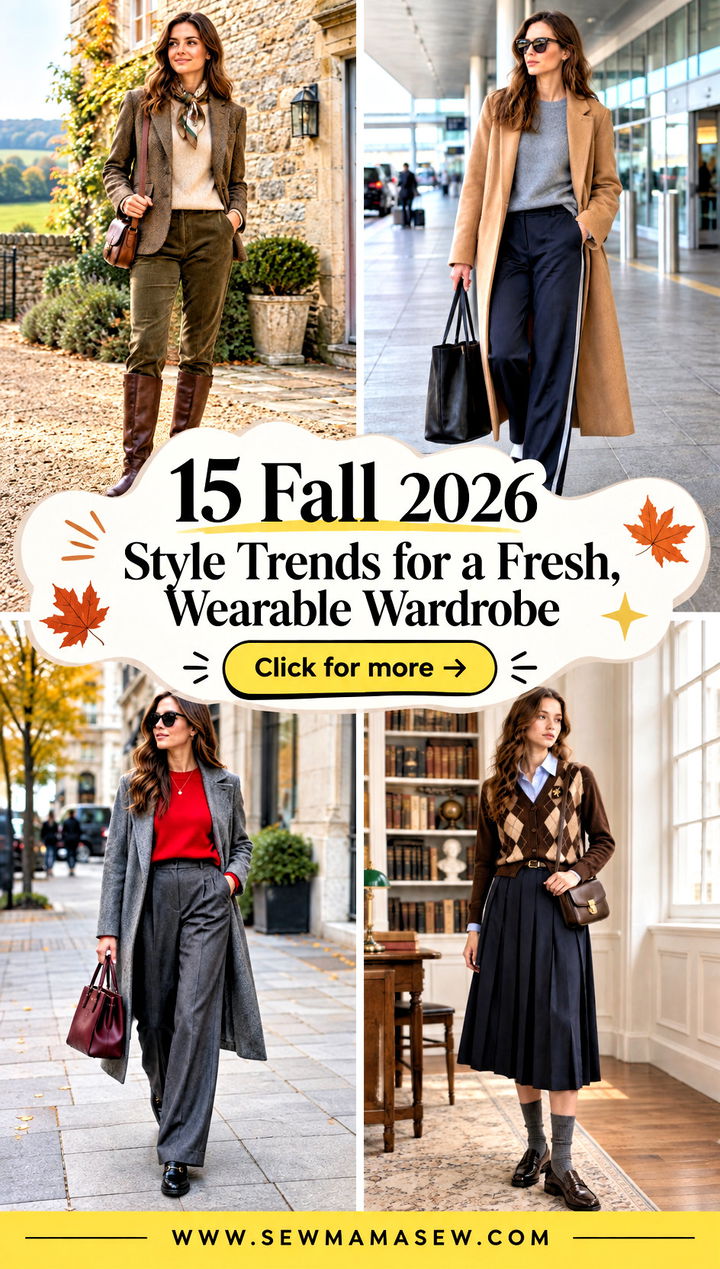 15 Fall 2026 Style Trends for a Fresh Wearable Wardrobe - 15 Fall 2026 Style Trends for a Fresh, Wearable Wardrobe