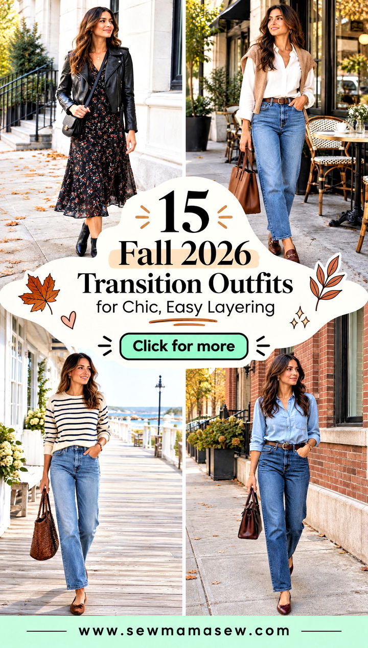 15 Fall 2026 Transition Outfits for Chic Easy Layering - 15 Fall 2026 Transition Outfits for Chic, Easy Layering
