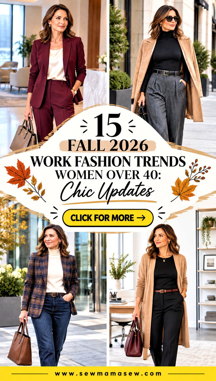 15 Fall 2026 Work Fashion Trends Women Over 40 Chic Updates - 15 Fall 2026 Work Fashion Trends Women Over 40: Chic Updates