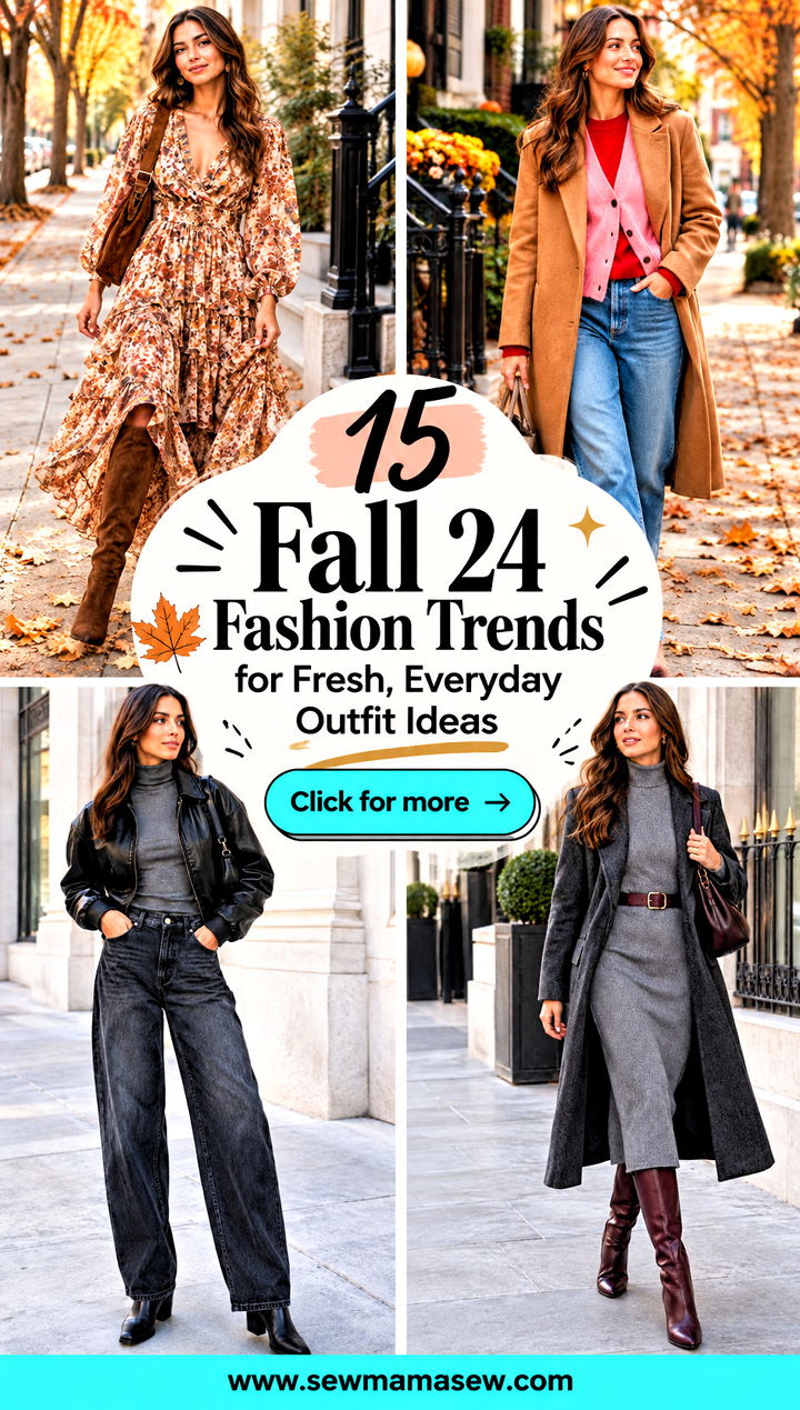 15 Fall 24 Fashion Trends for Fresh Everyday Outfit Ideas - 15 Fall 24 Fashion Trends for Fresh, Everyday Outfit Ideas